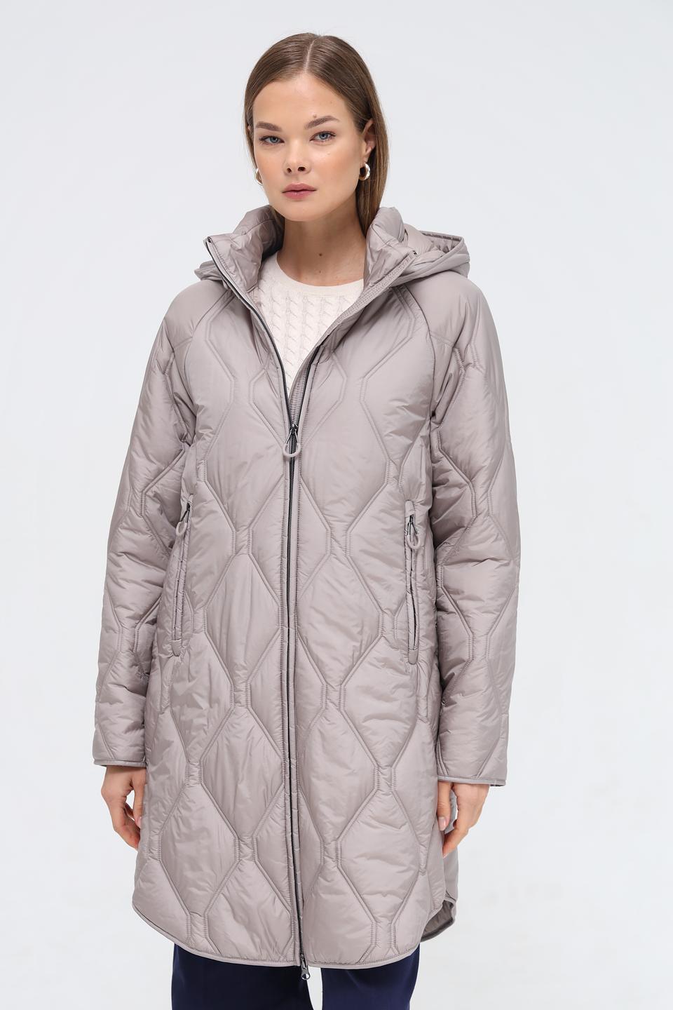 Куртка Betty Barclay стеганая бежевая
