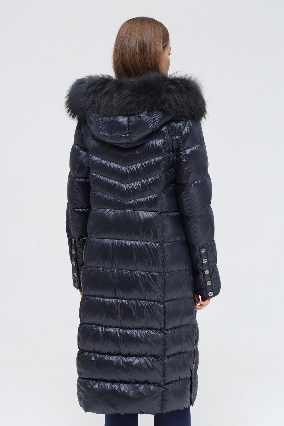 Пальто стеганое Betty Barclay темно-синее