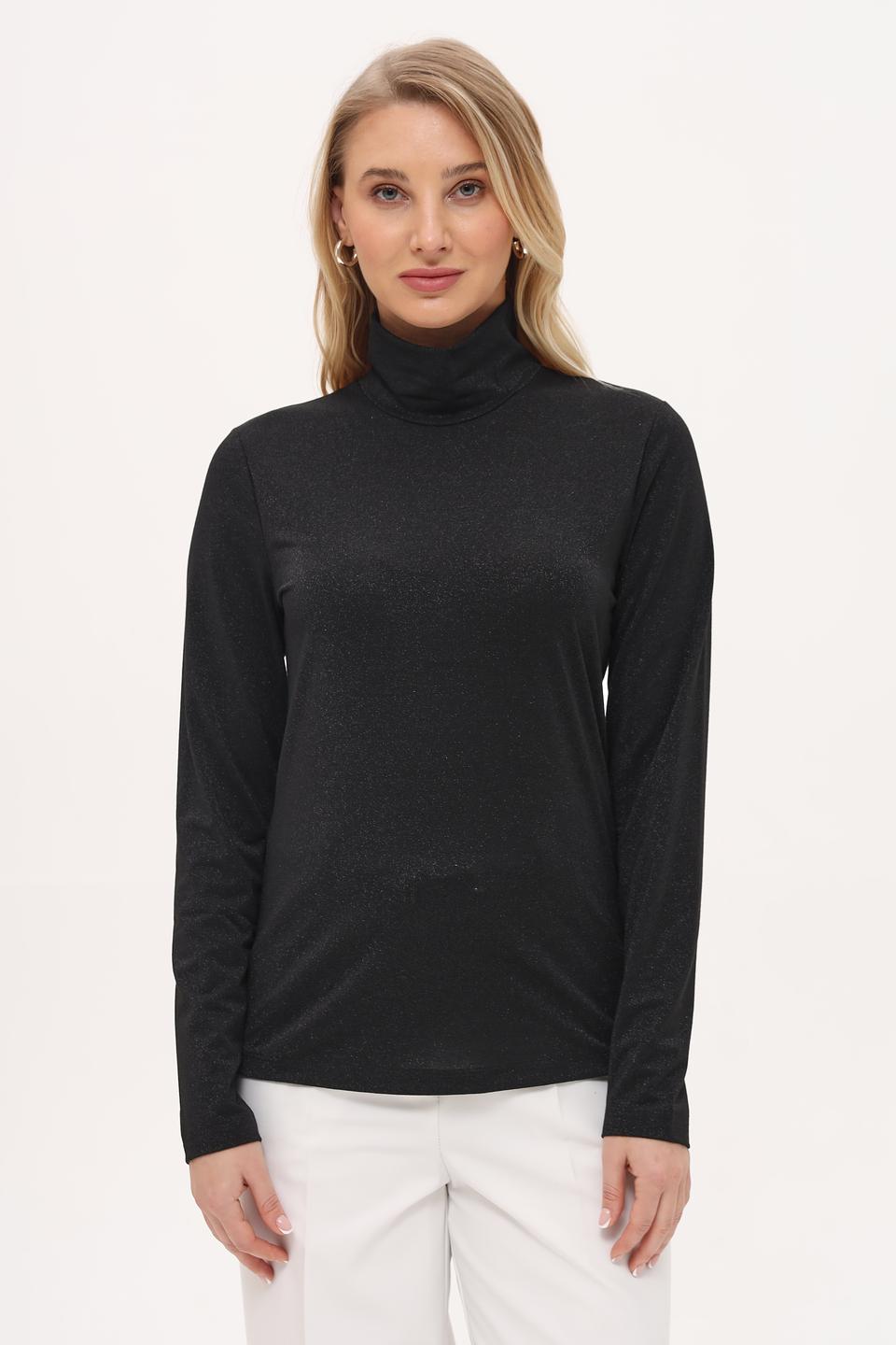 Футболка Marc Cain с пайетками чёрная