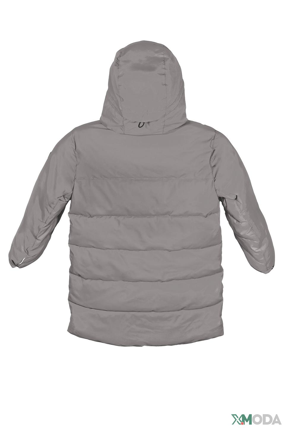 Пальто PinBina дет. серое