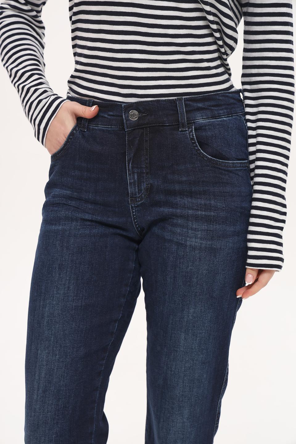 Джинсы Angels укороченные тёмно-синие