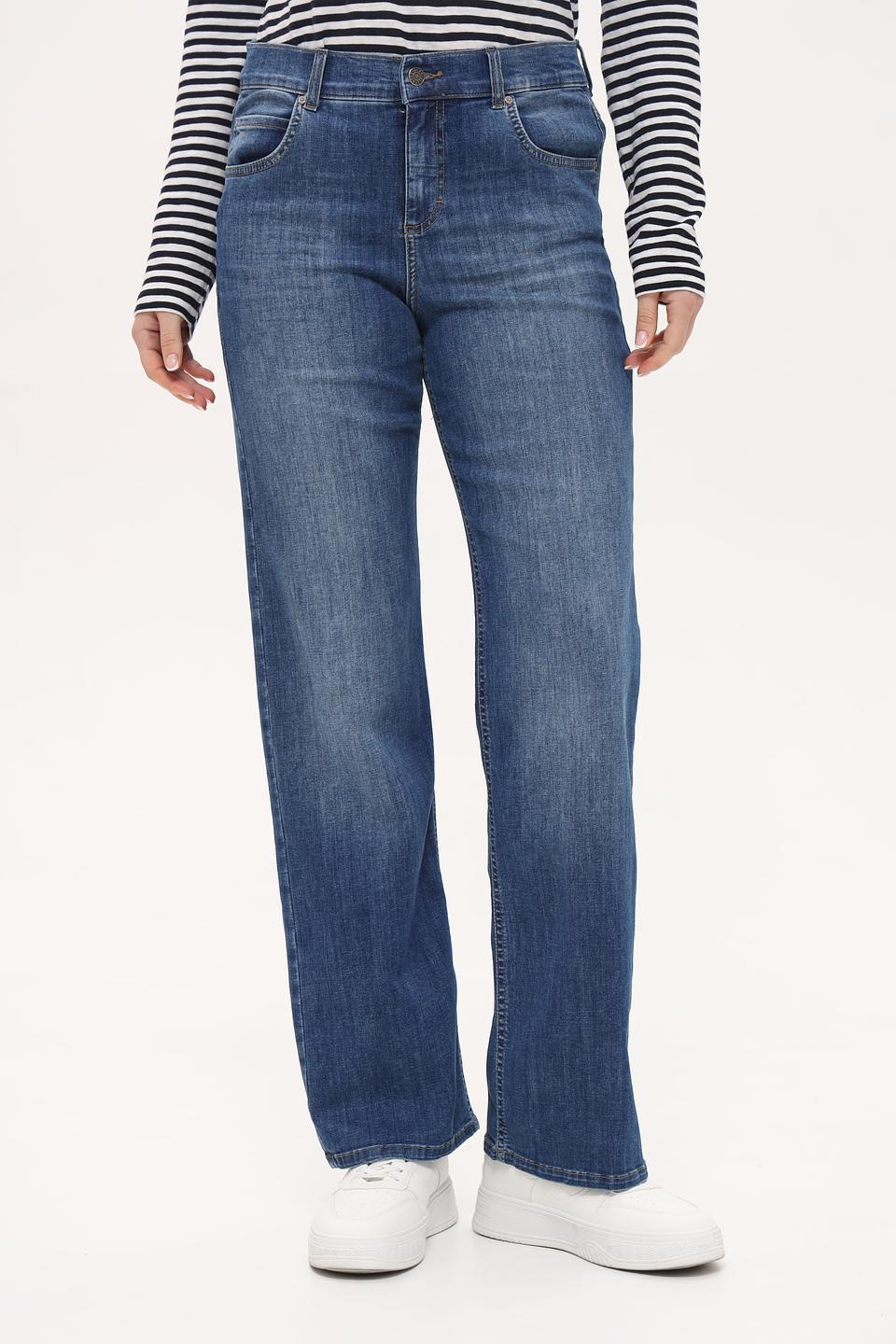 Джинсы Angels широкого кроя синие