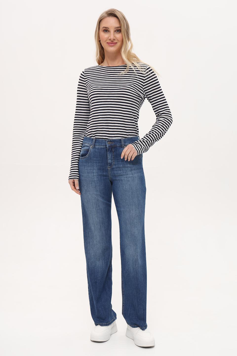 Джинсы Angels широкого кроя синие