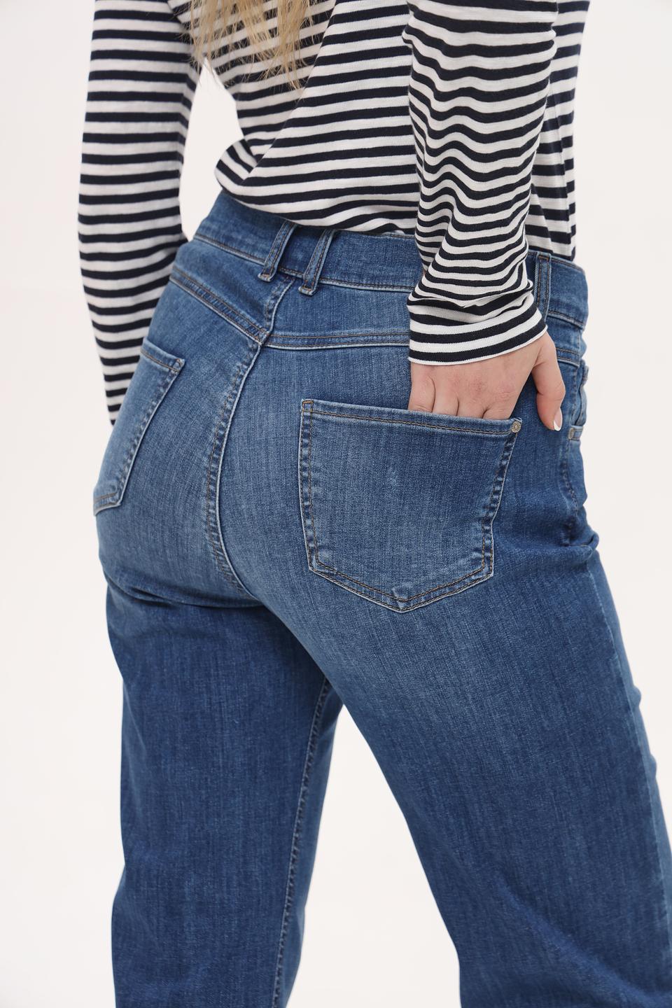 Джинсы Angels широкого кроя синие