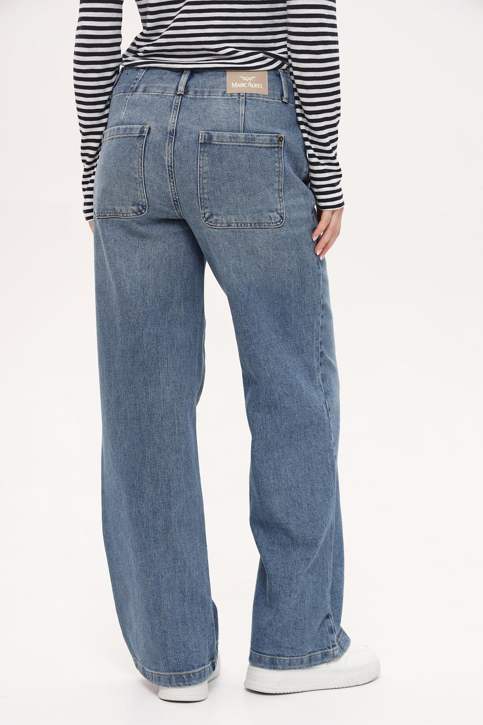 Джинсы клеш Marc Aurel голубые