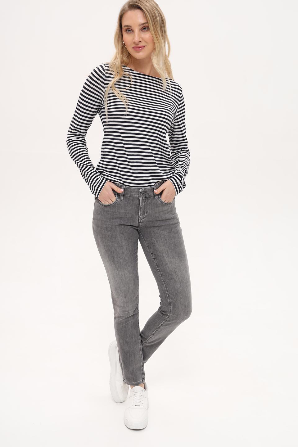 Джинсы Bugatti серые Slim Fit