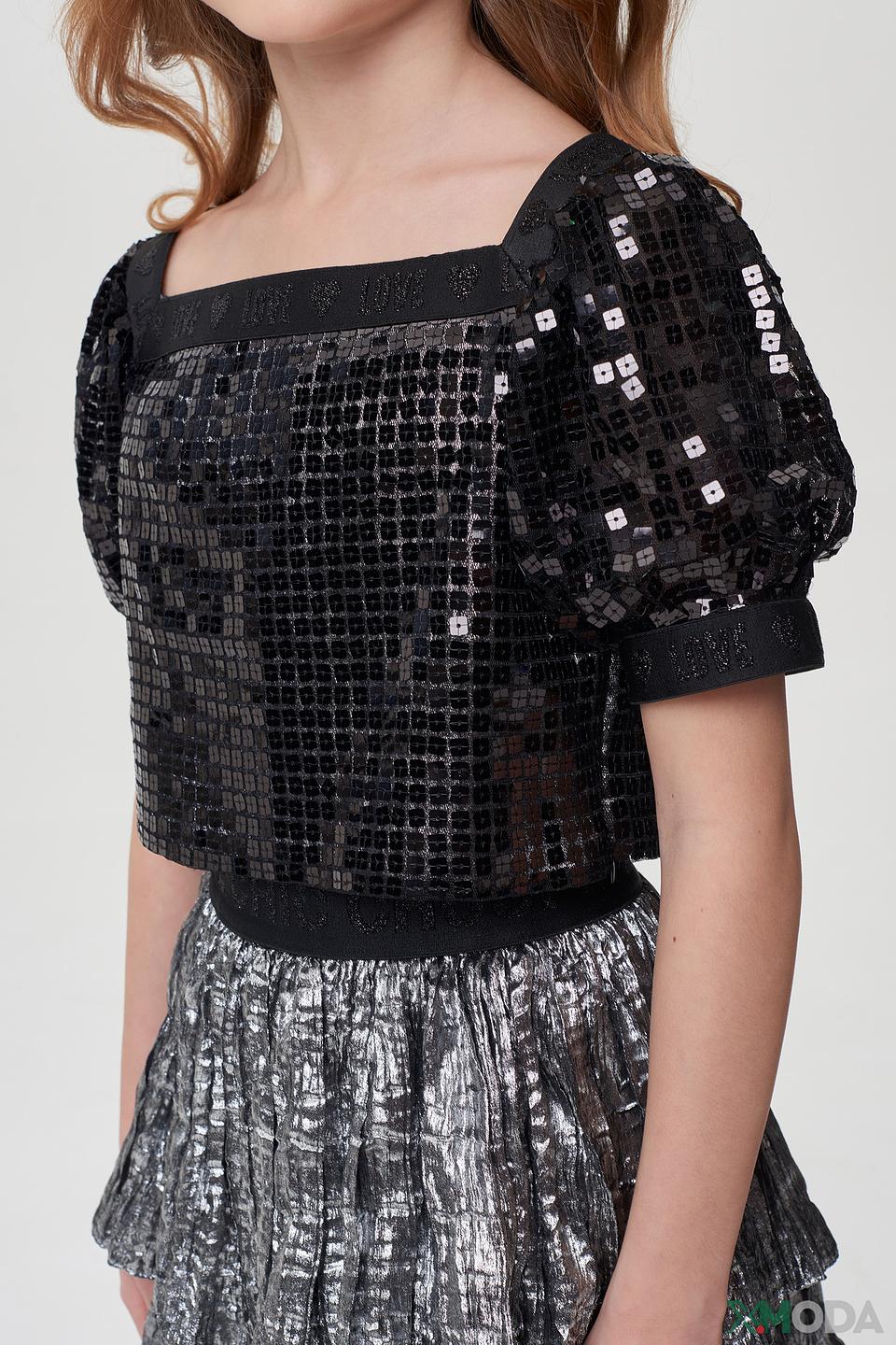 Блуза Choupette дев. с пайетками