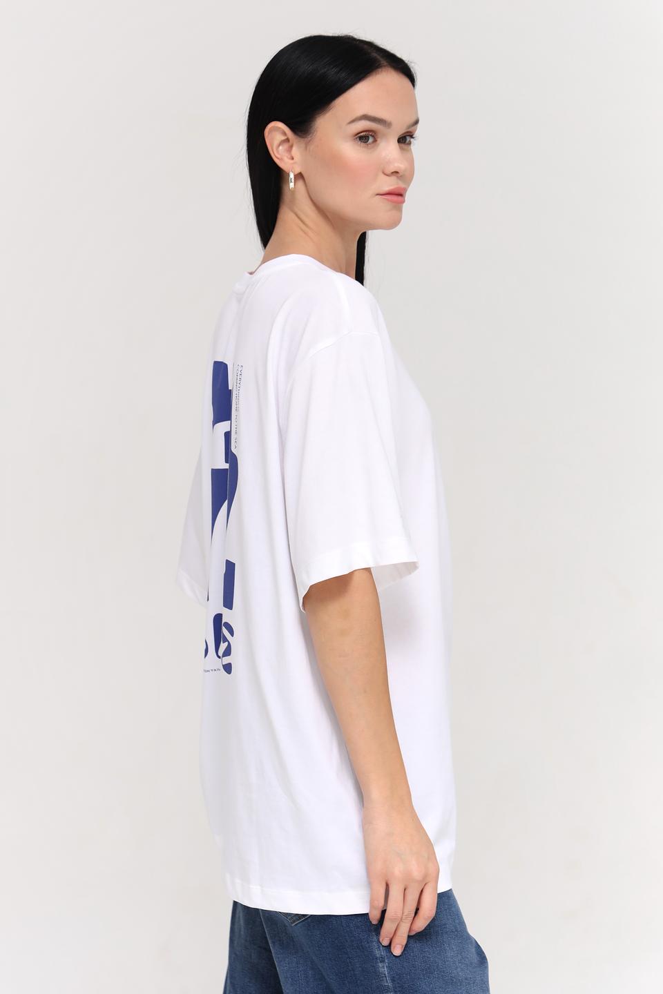 Футболка Tom Tailor denim белый