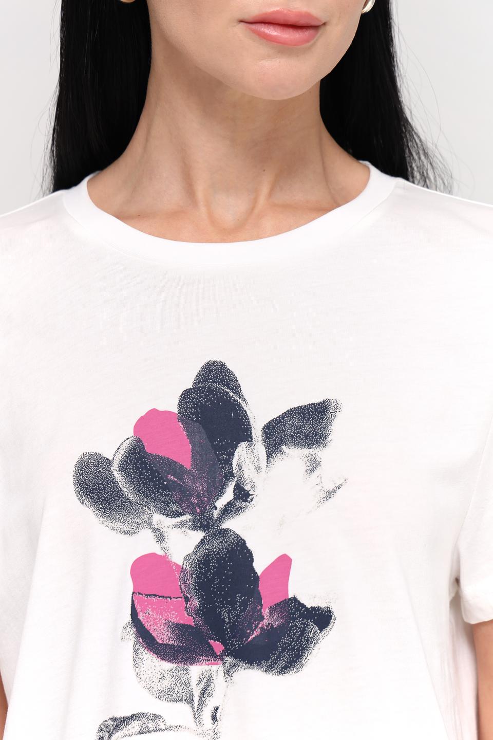 Футболка Tom Tailor с цветочным принтом