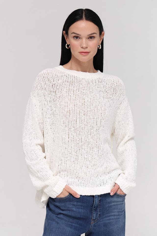 Пуловер Tom Tailor denim белый