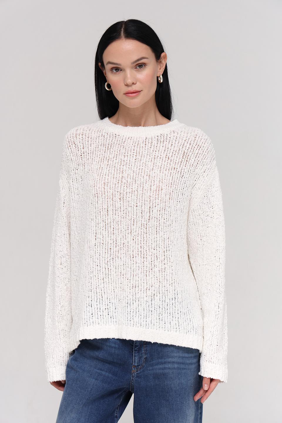 Пуловер Tom Tailor denim белый