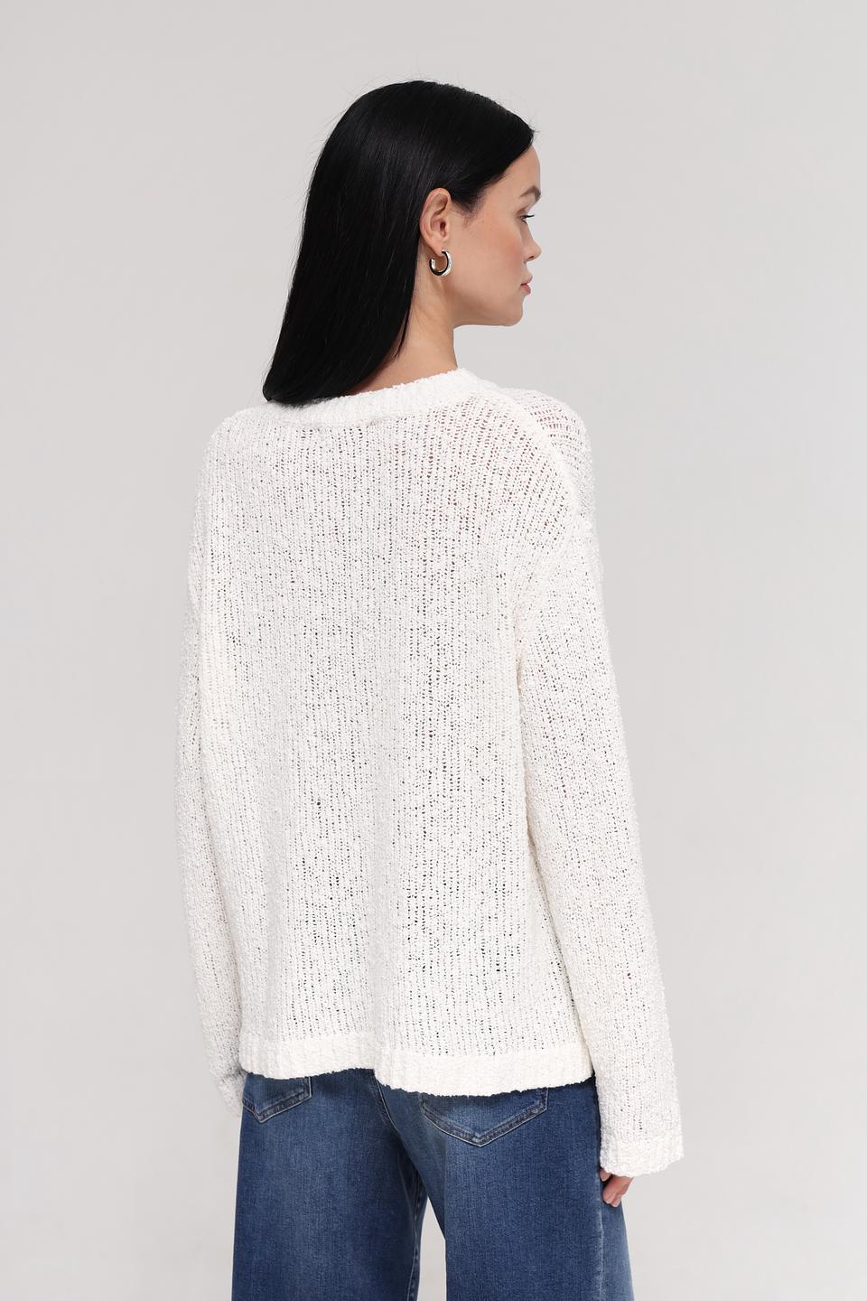 Пуловер Tom Tailor denim белый