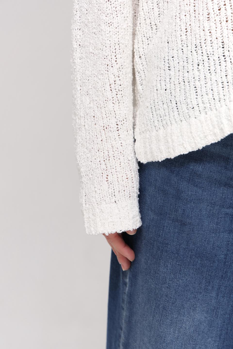 Пуловер Tom Tailor denim белый