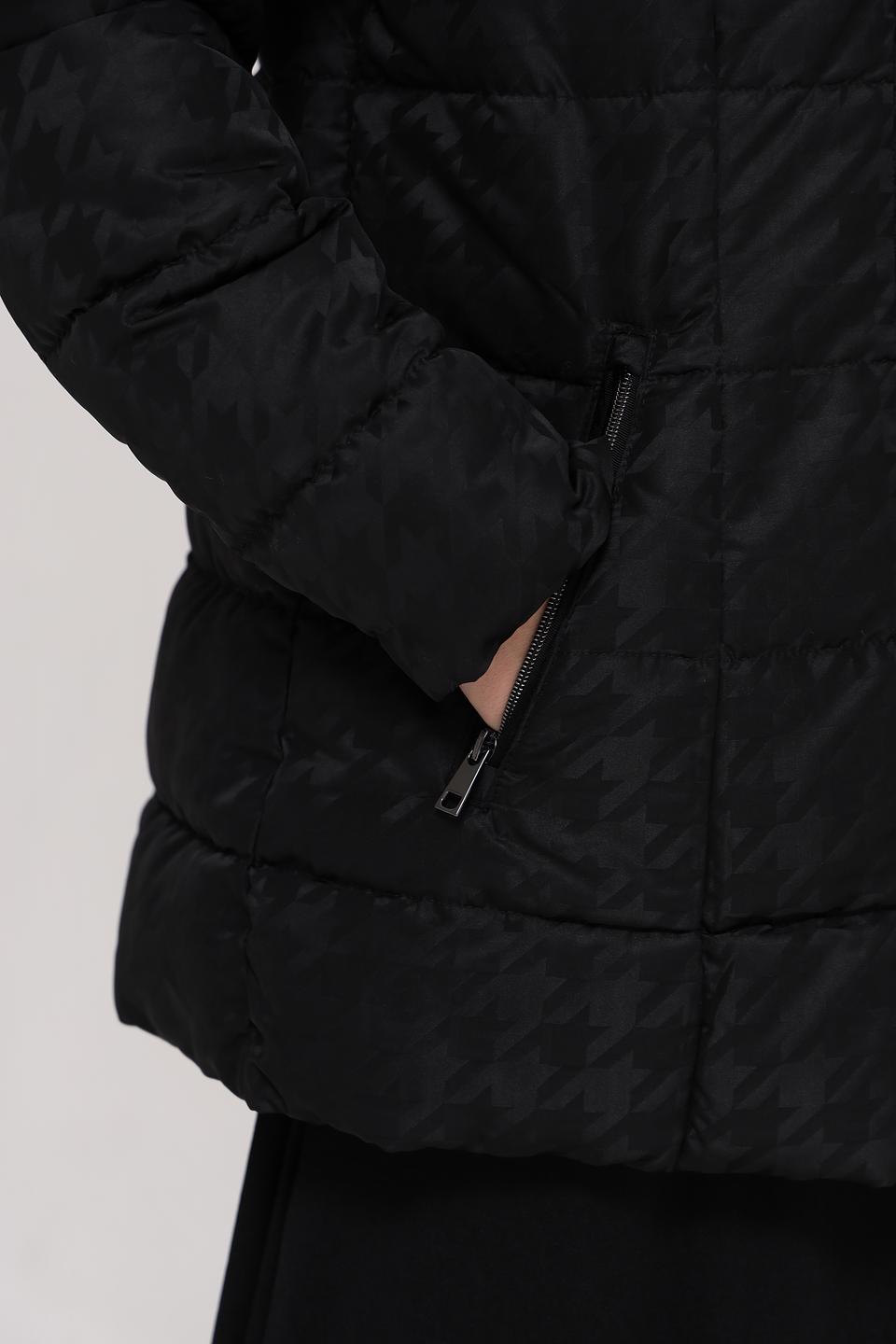Куртка Lebek стеганая чёрная