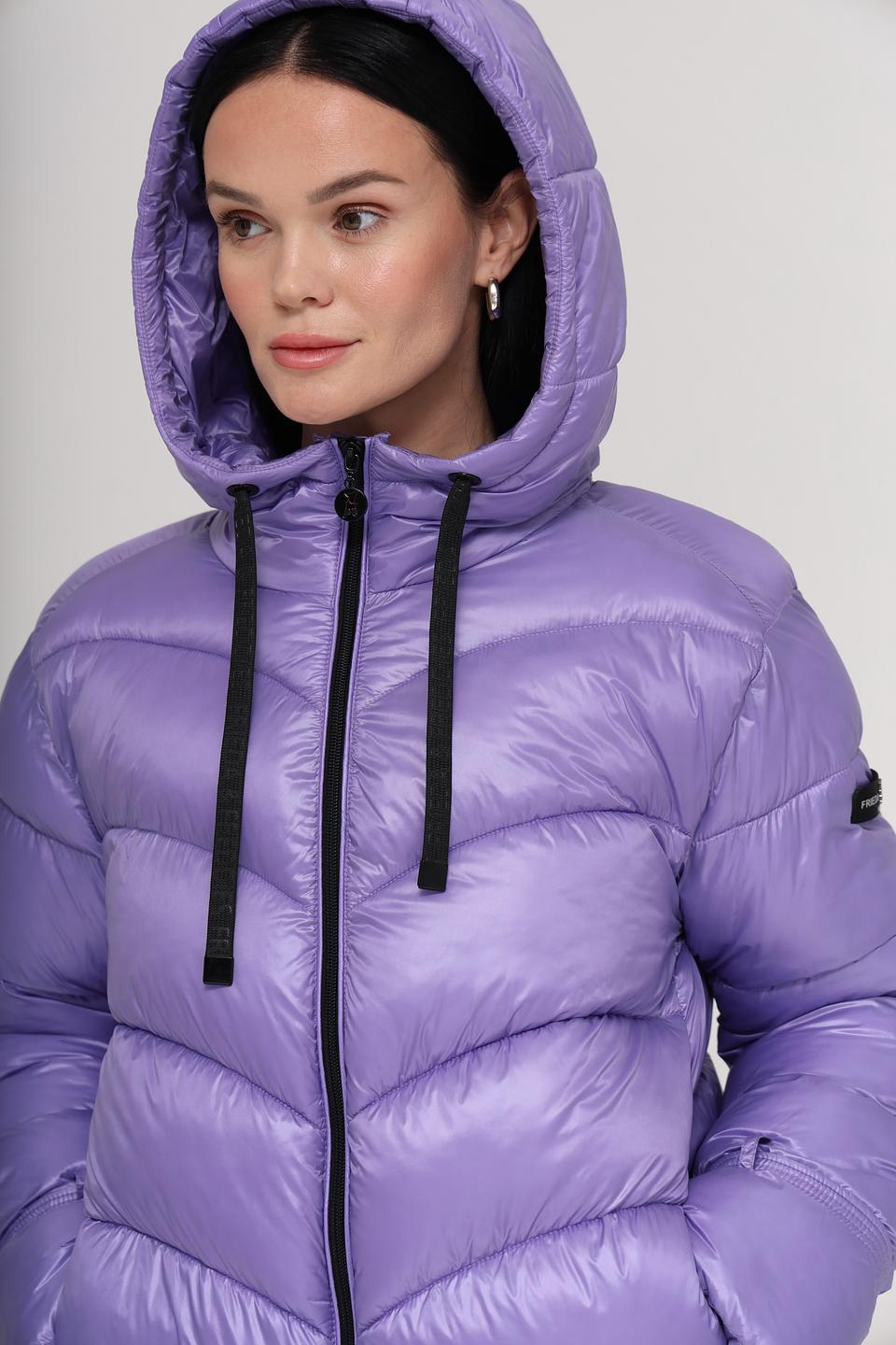 Куртка Frieda and Freddies стеганая лавандовая