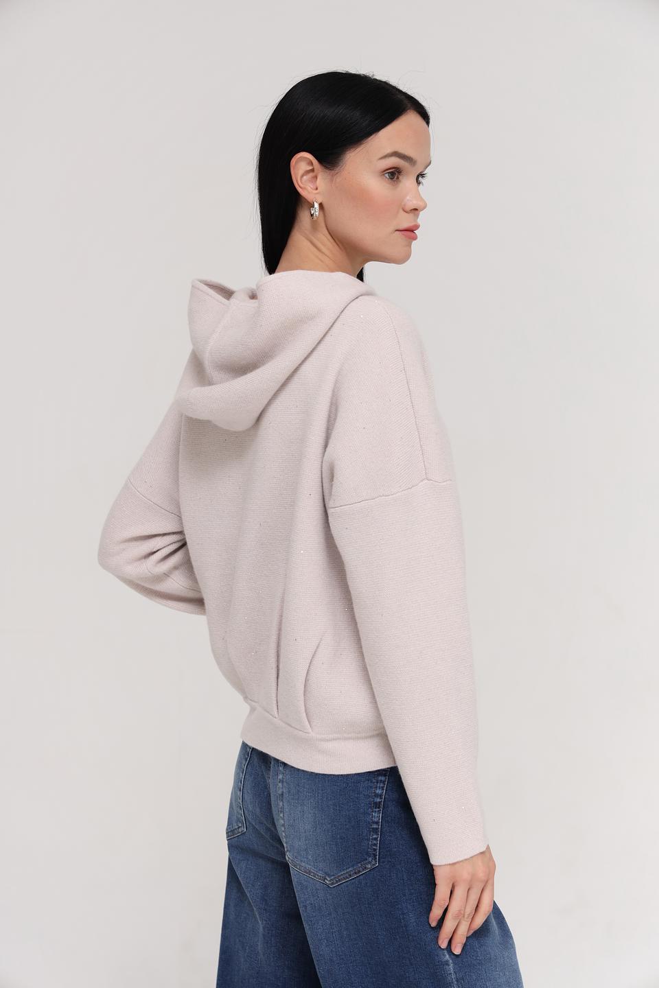 Жакет Catnoir на молнии бежевый