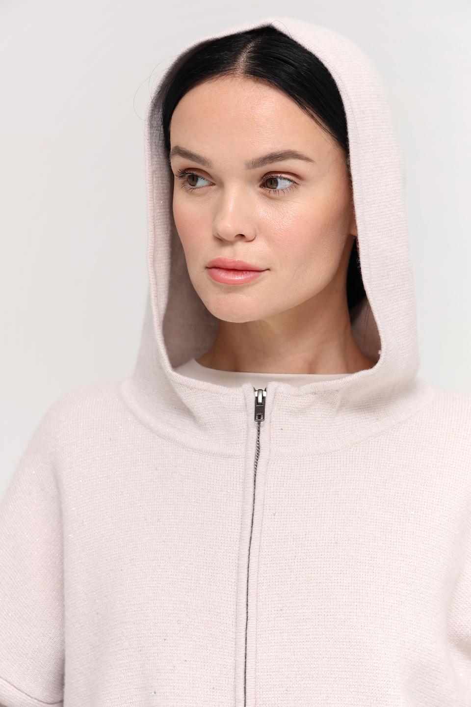 Жакет Catnoir на молнии бежевый