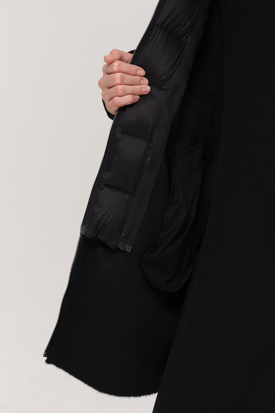 Куртка Milestone комбинированная чёрная