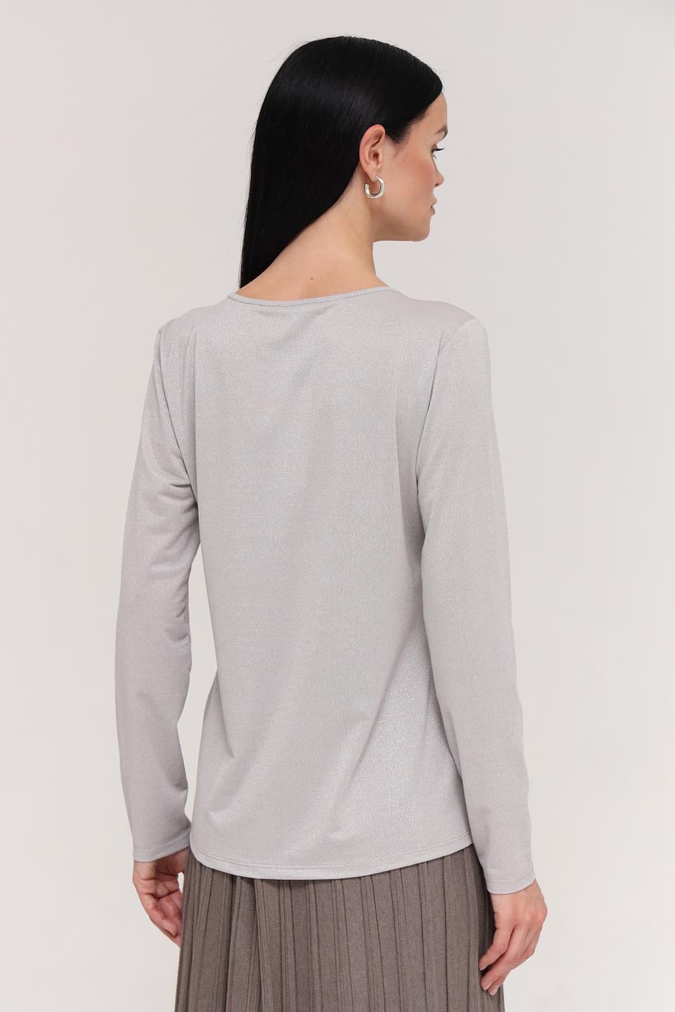 Лонгслив Oui с мерцанием