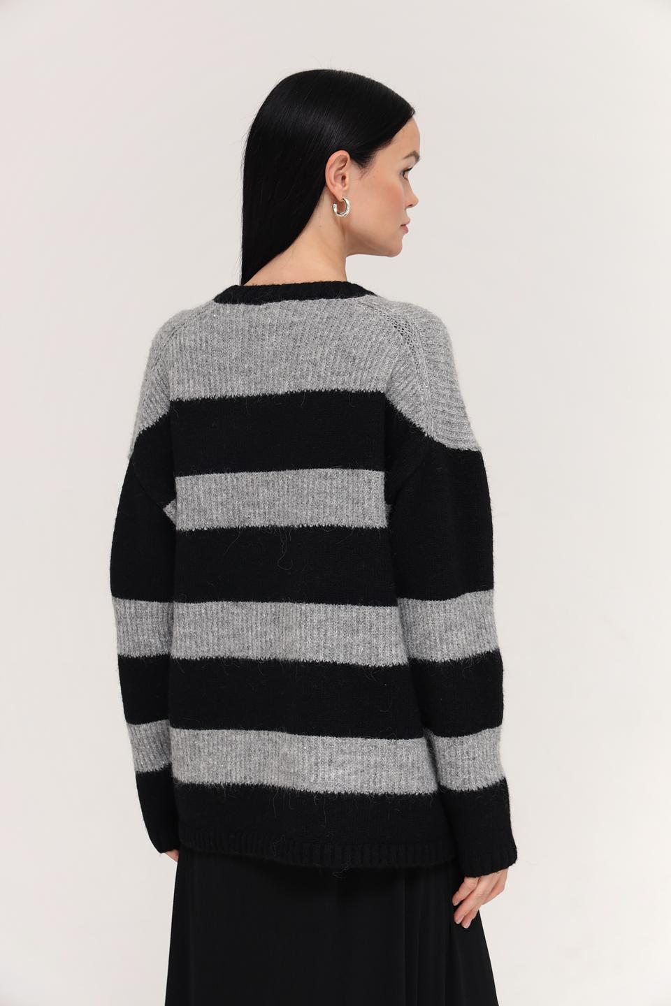 Пуловер Marc Aurel в полоску