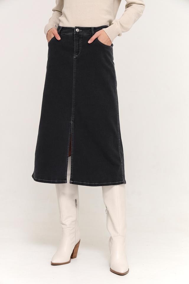 Юбка Gardeur джинсовая чёрная