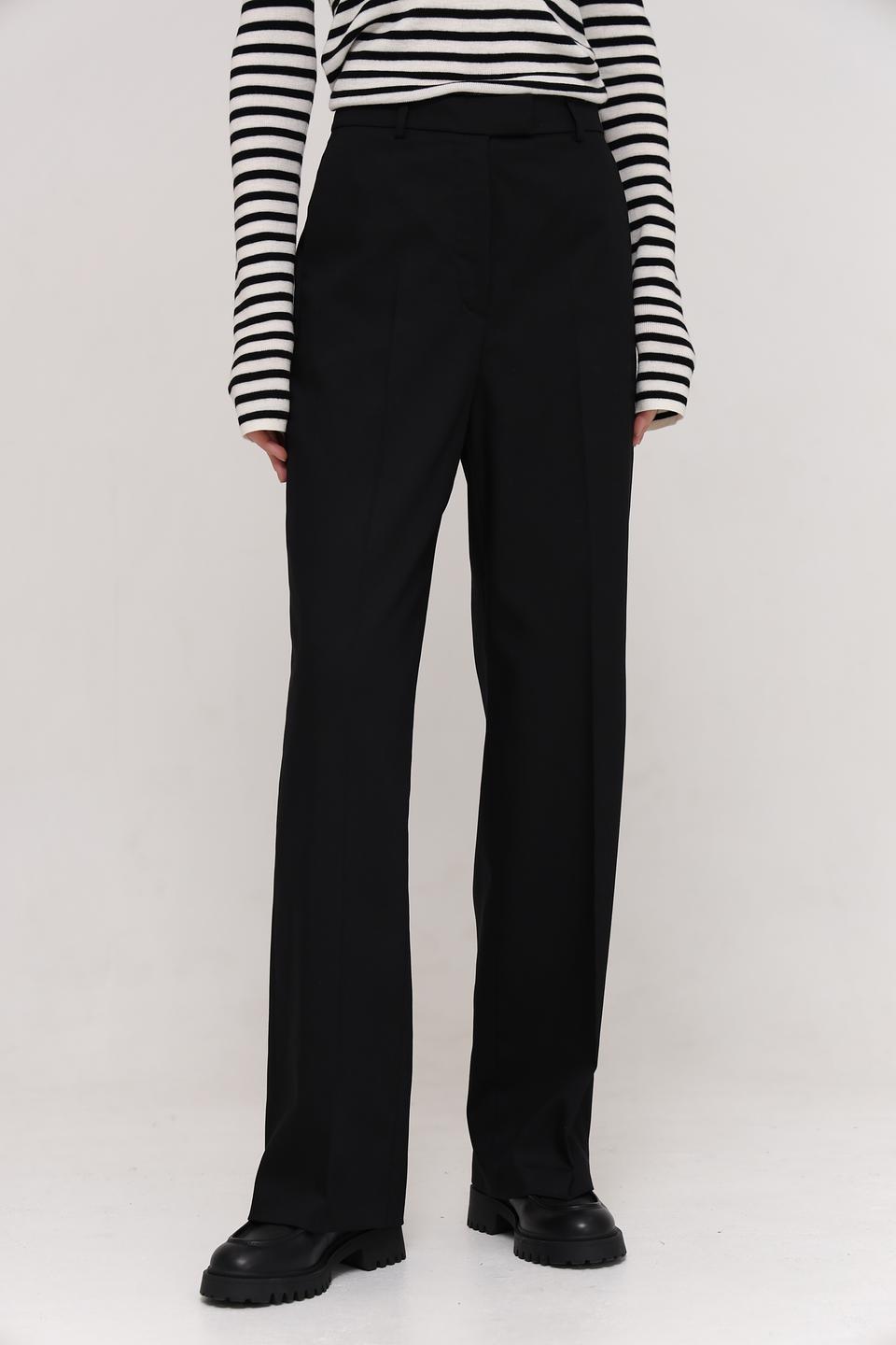 Брюки классические Taifun чёрные