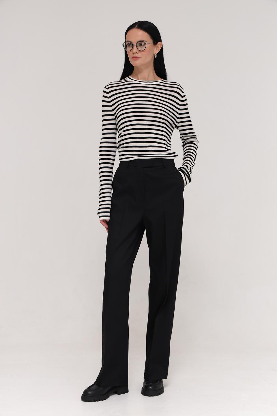 Брюки классические Taifun чёрные