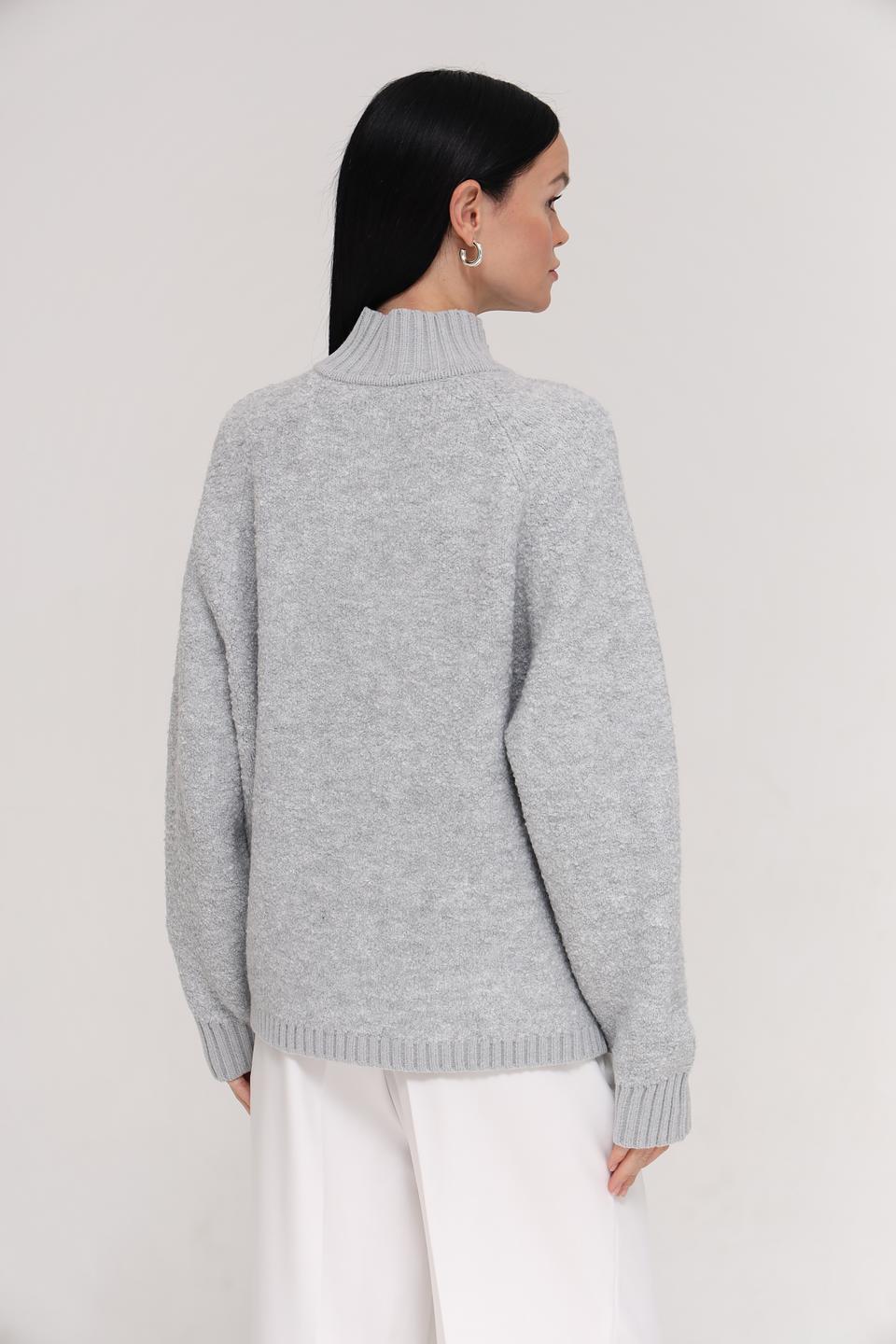 Жакет Marc Aurel серый на молнии