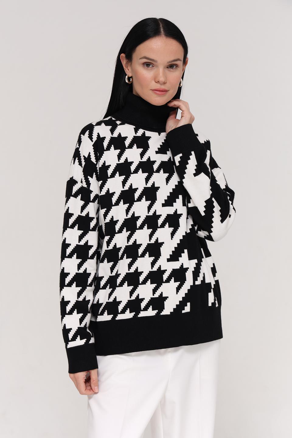 Пуловер Marc Aurel в клетку