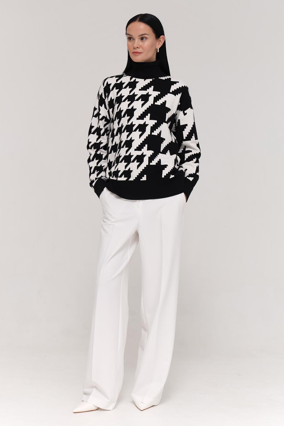 Пуловер Marc Aurel в клетку