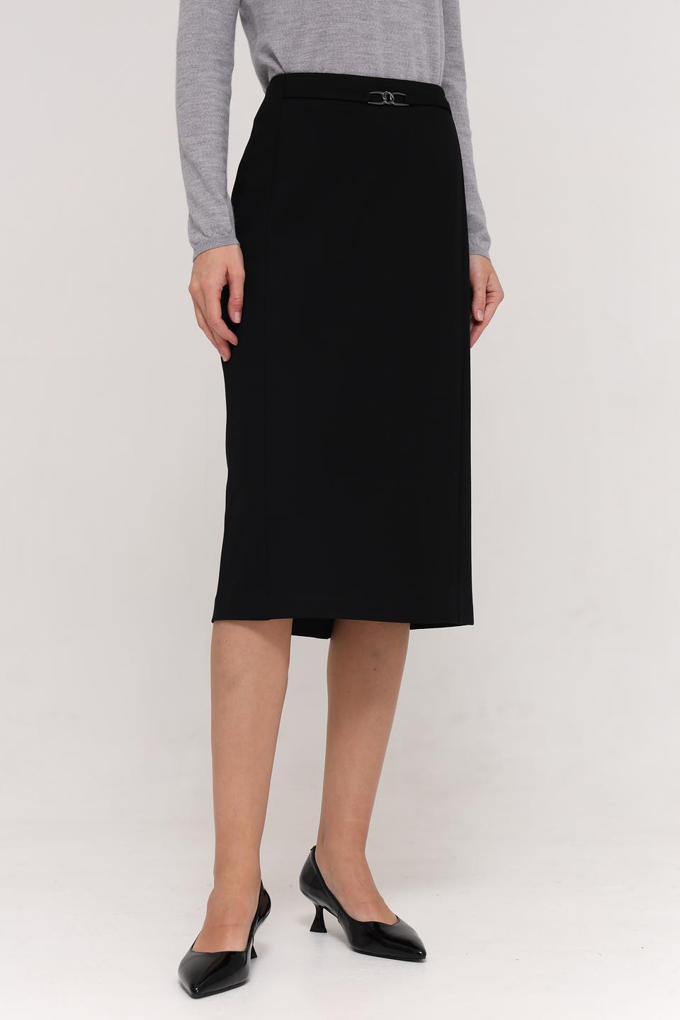 Юбка Gerry Weber чёрная с поясом