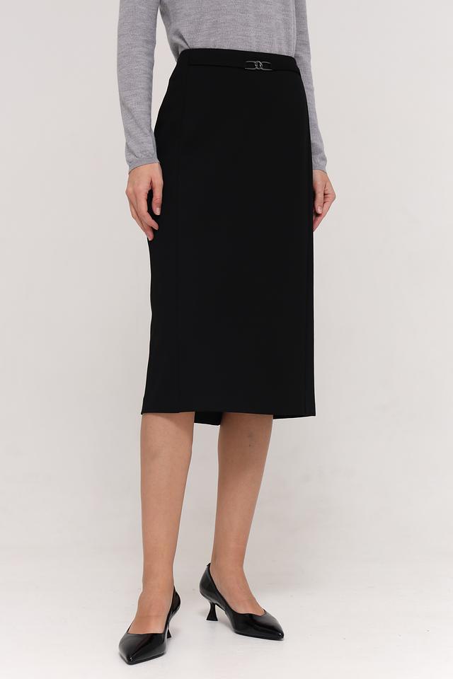 Юбка Gerry Weber чёрная с поясом