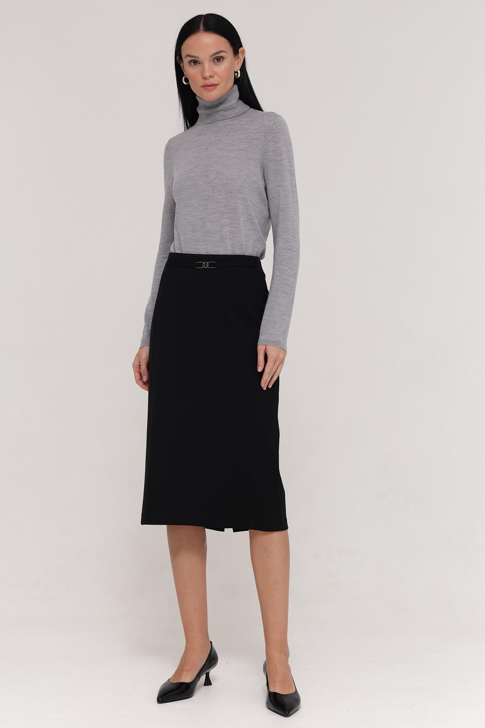 Юбка Gerry Weber чёрная с поясом