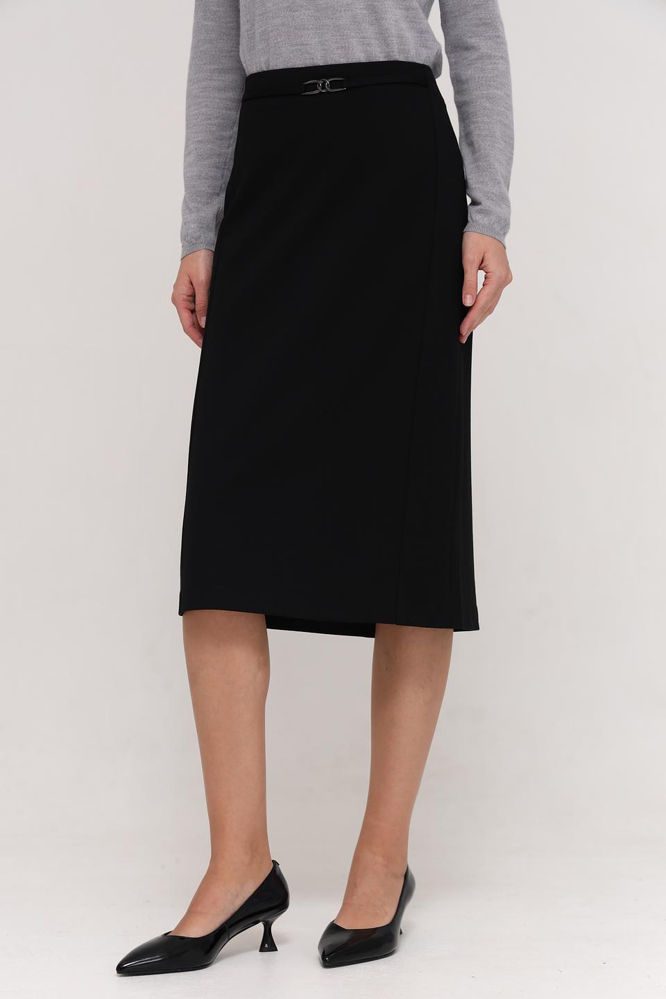 Юбка Gerry Weber чёрная с поясом