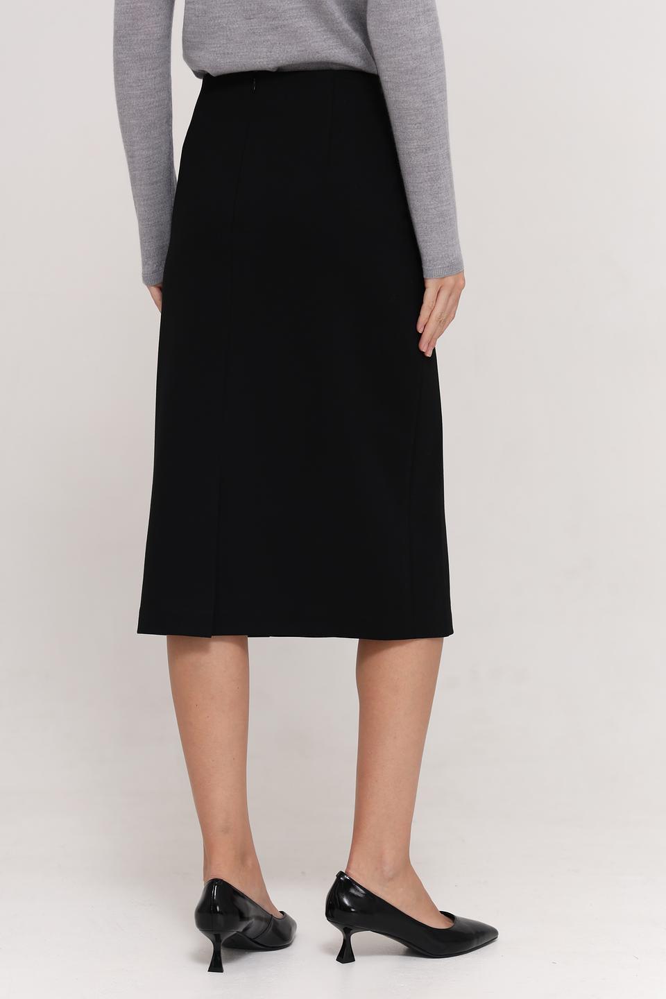 Юбка Gerry Weber чёрная с поясом