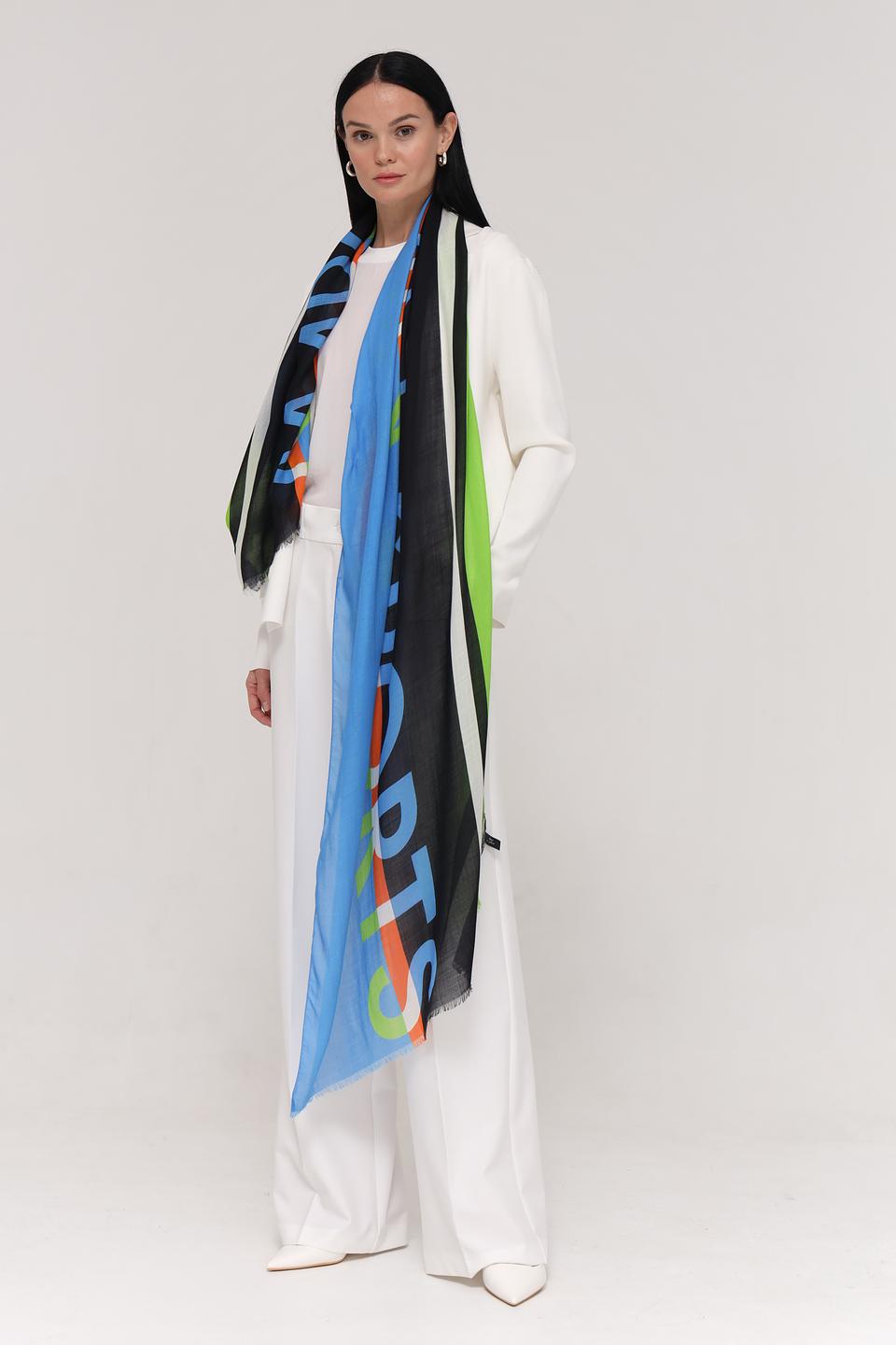 Шарф Marc Cain Sports с принтом