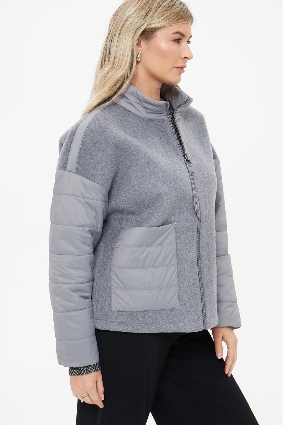 Куртка Rabe collection серая стеганая