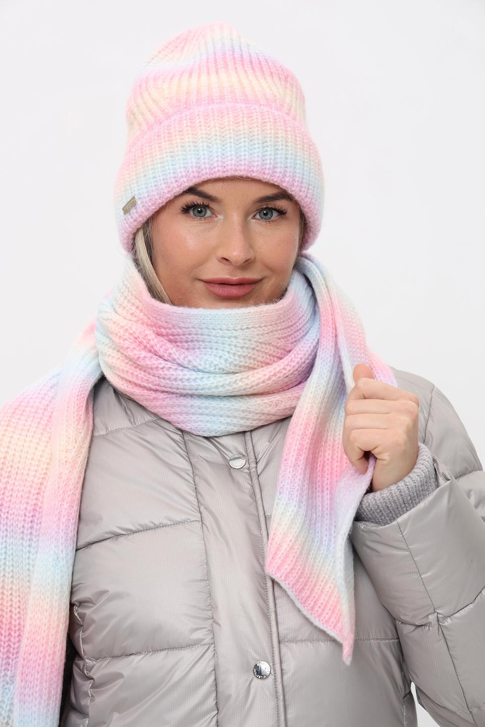 Шарф Seeberger разноцветный