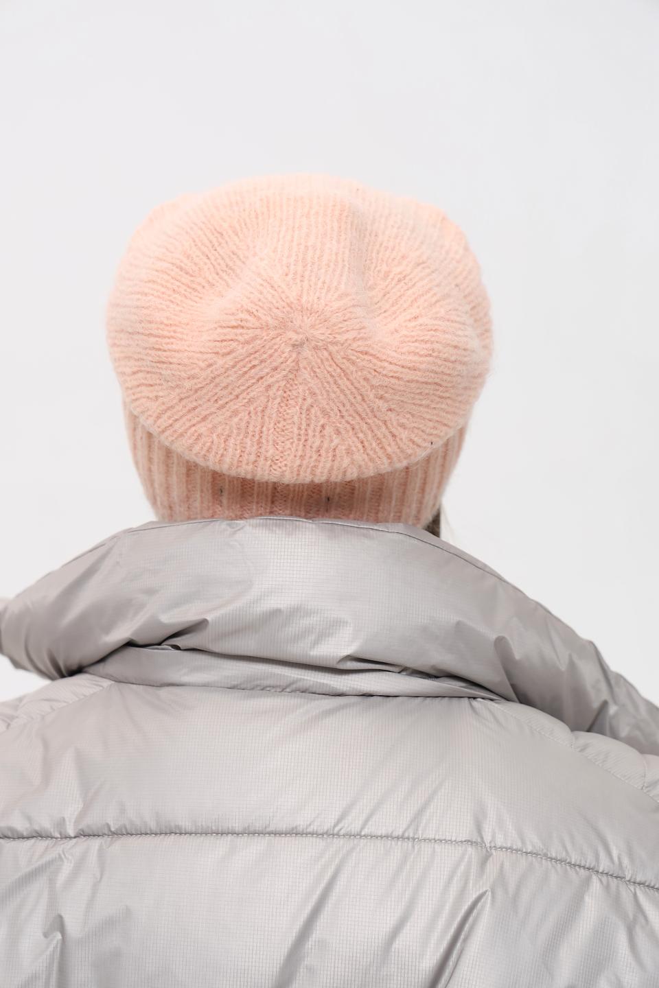 Шапка Seeberger пудрово-розовая