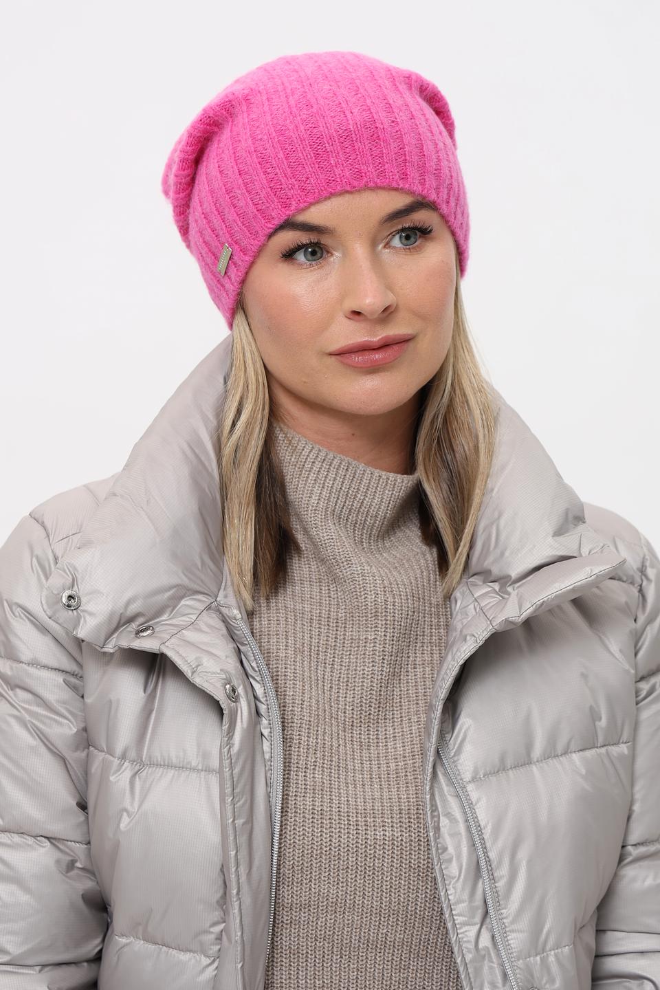 Шапка Seeberger фуксия