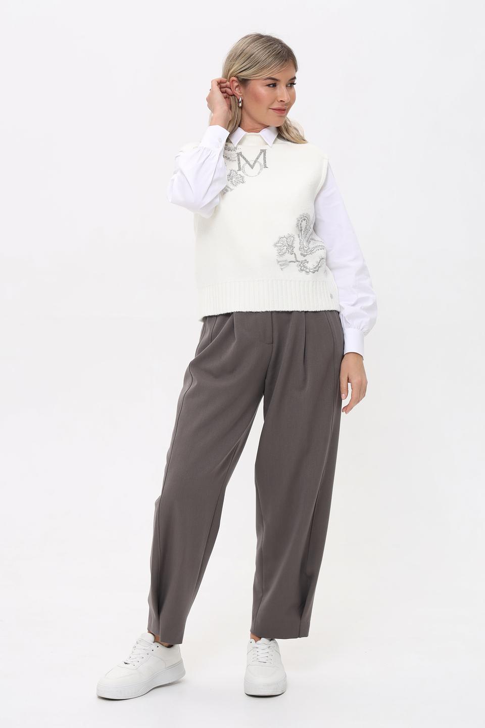 Брюки Cinque широкие серые