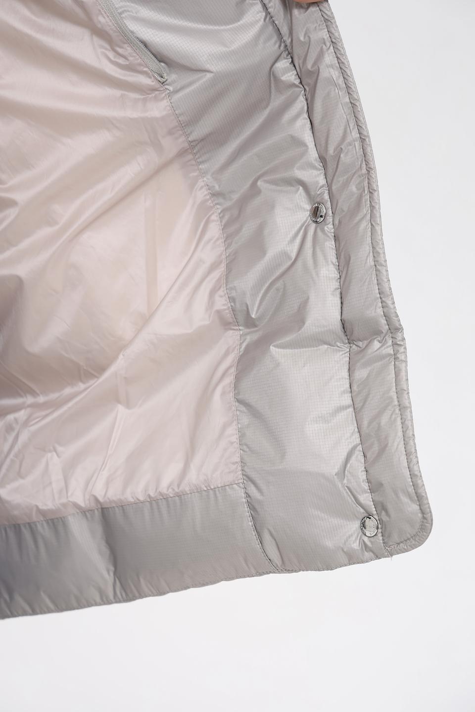 Пальто Milestone стеганое серое