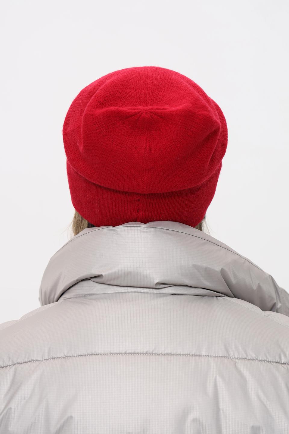 Шапка Fraas кашемир красный