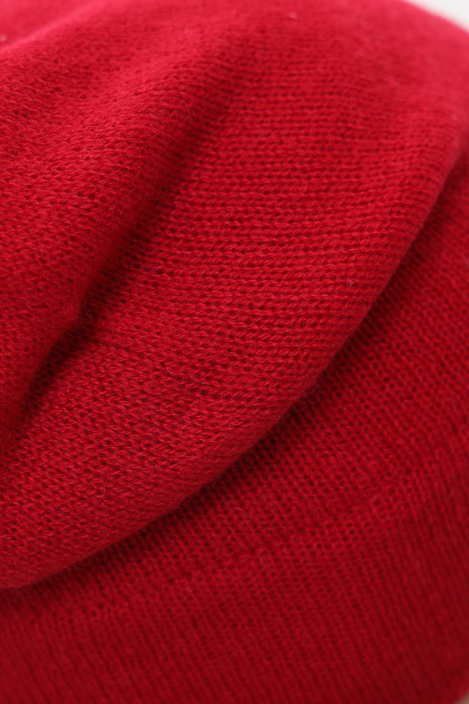 Шапка Fraas кашемир красный