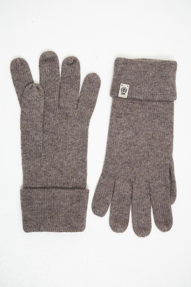 Перчатки Roeckl серые вязаные