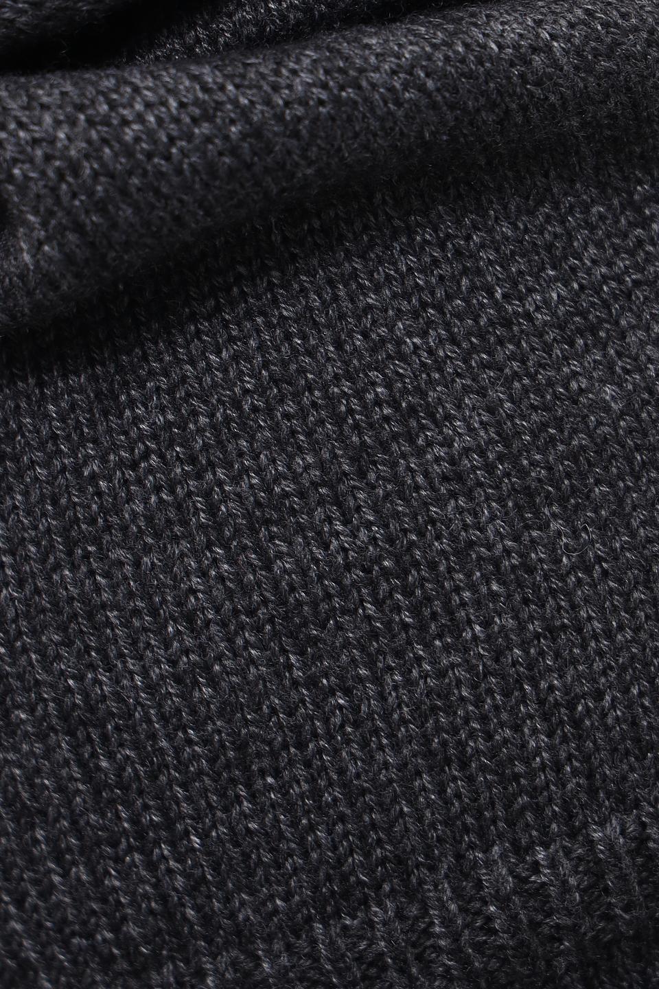 Шапка Seeberger вязаная серая