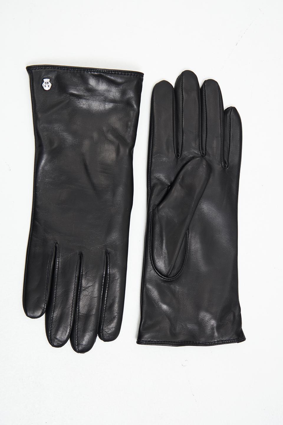 Перчатки Roeckl кожаные чёрные