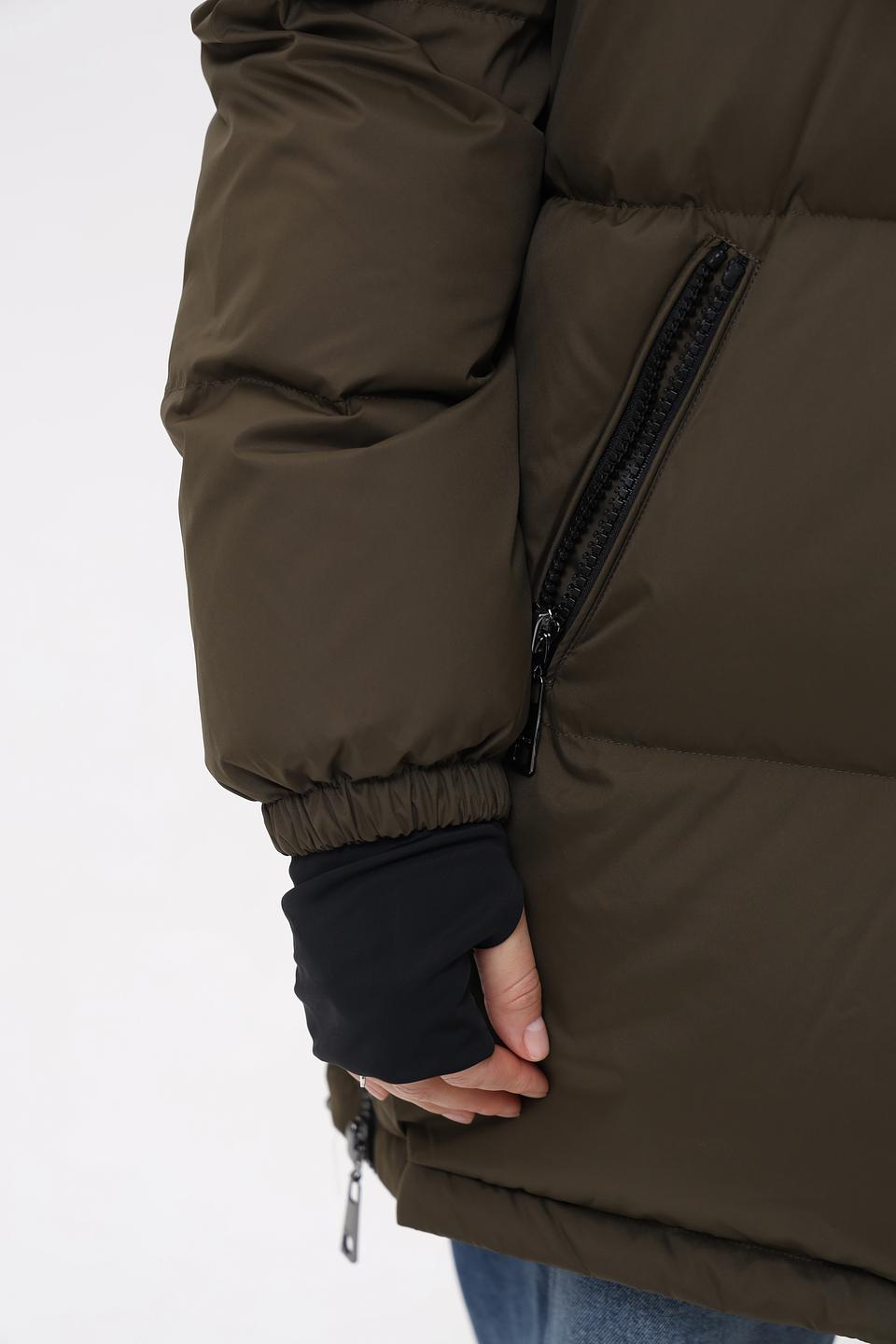 Куртка Heyer оверсайз хаки