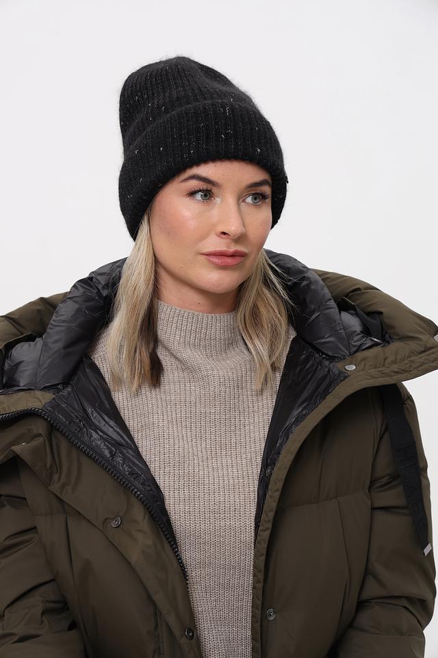 Шапка Marhatter чёрная с блестками