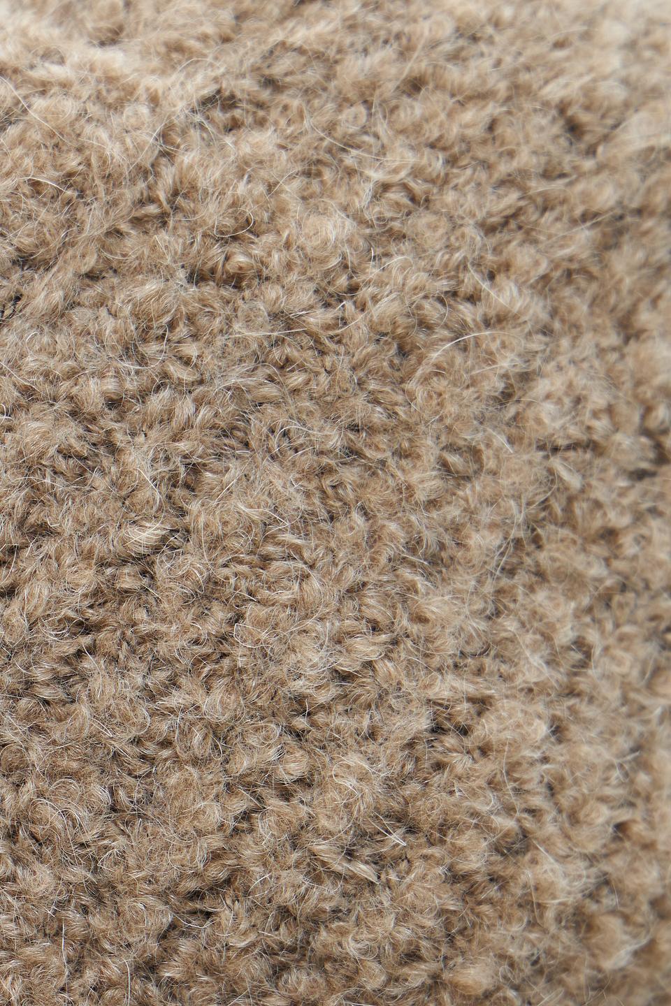 Шапка Marhatter с ушами бежевая